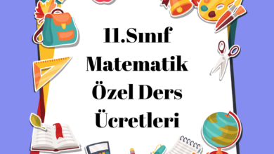 11.Sınıf Matematik Özel Ders Fiyatları Ne kadar?