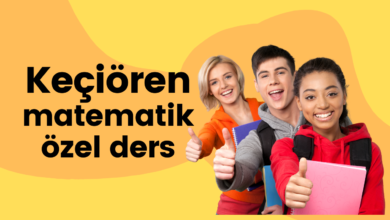 Keçiören matematik özel ders