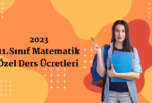2023 yılında 11.sınıf matematik özel ders ücretleri