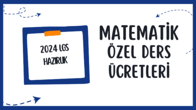 2024 LGS matematik özel ders ücretleri