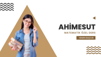 Ahimesut Matematik Özel Ders